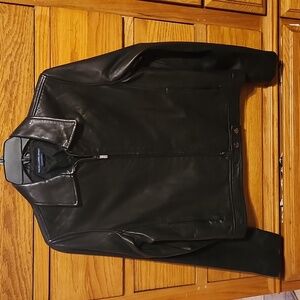 Ralph Lauren Sport blue label genuine leather jacket